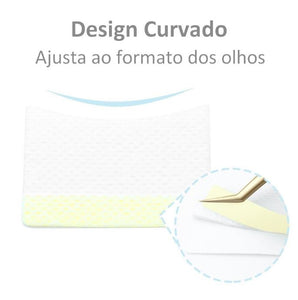 40Pcs/ Pad de Algodão para Remoção de Extensão de Cílios