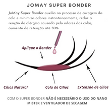 Carregar imagem no visualizador da galeria, Pós Tratamento - JoMay Super Bonder Lash a Prova D&#39;água 10ml
