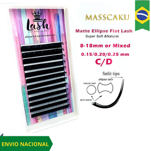 MASSCAKU Ellipse Flat Matte "Tesourinha"