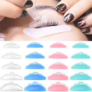 Kit 5 pares Bob de Silicone Lash Lifting