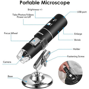 [Pre Venda] Mini Microscópio Digital Wi-Fi