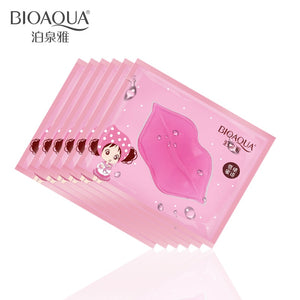 10pcs BIOAQUA Máscara Labial Colágeno