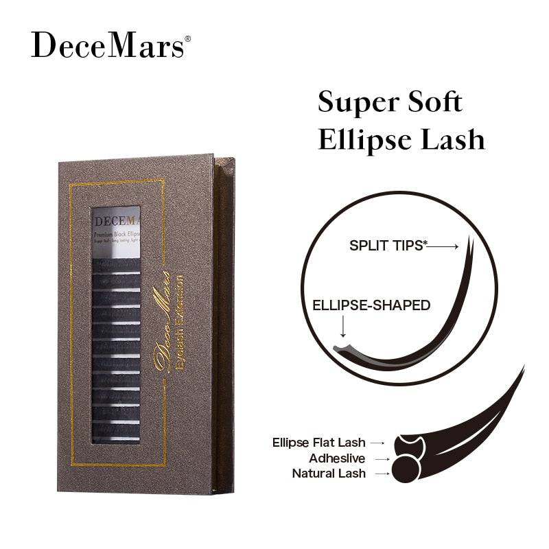 DeceMars Super Soft Ellipse Flat